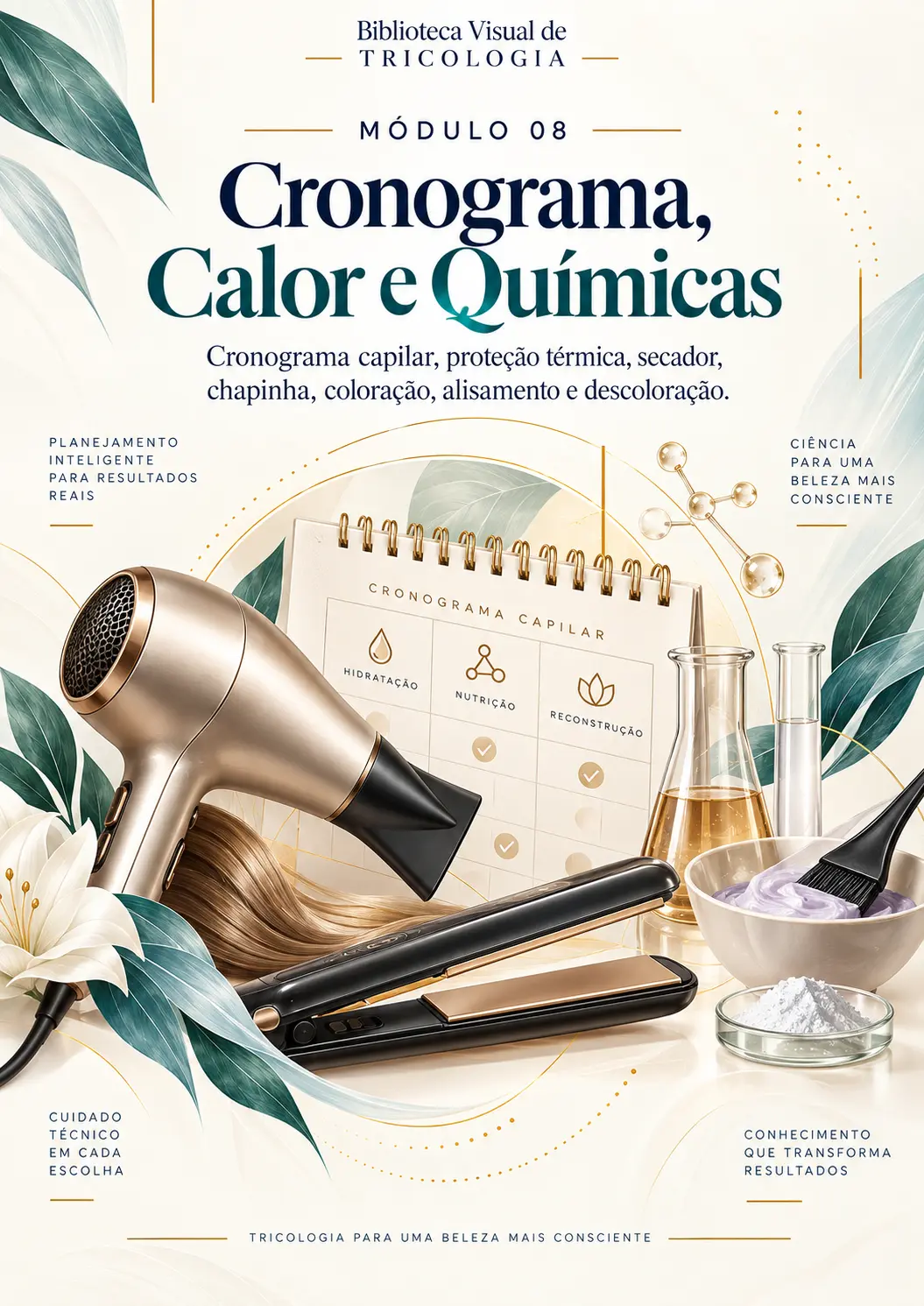 Cronograma, Calor e Químicas