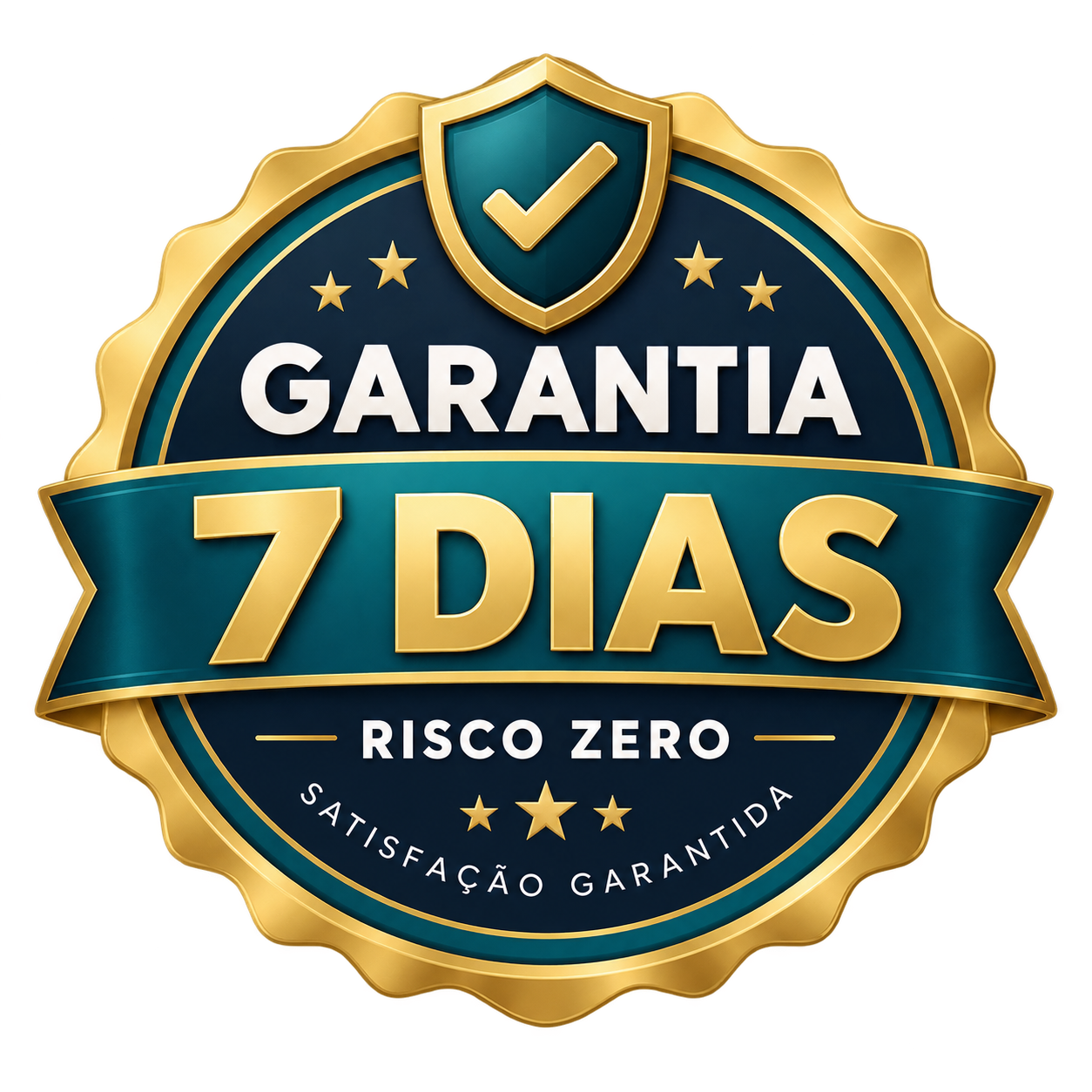 Selo de garantia de 7 dias